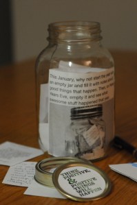 My 2013 jar is chock-full of positivity. How about yours?